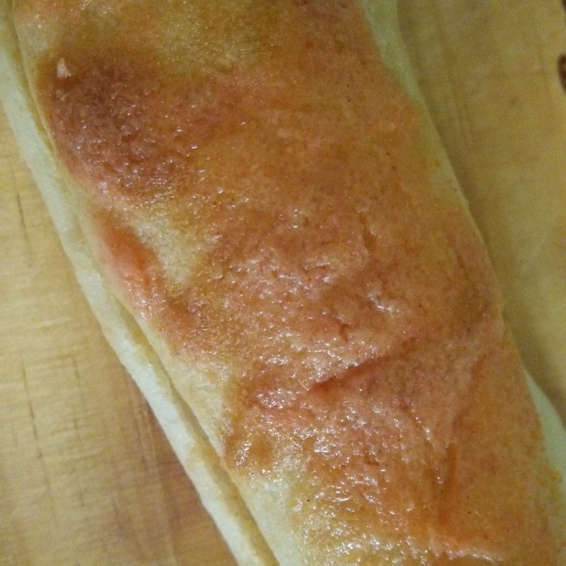 明太子フォカッチャ(石窯パン工房サフラン 常盤平店)