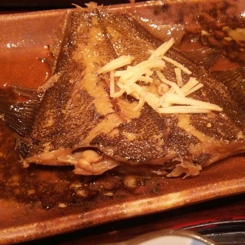 ランチ定食 カレイの煮付け(甲田)