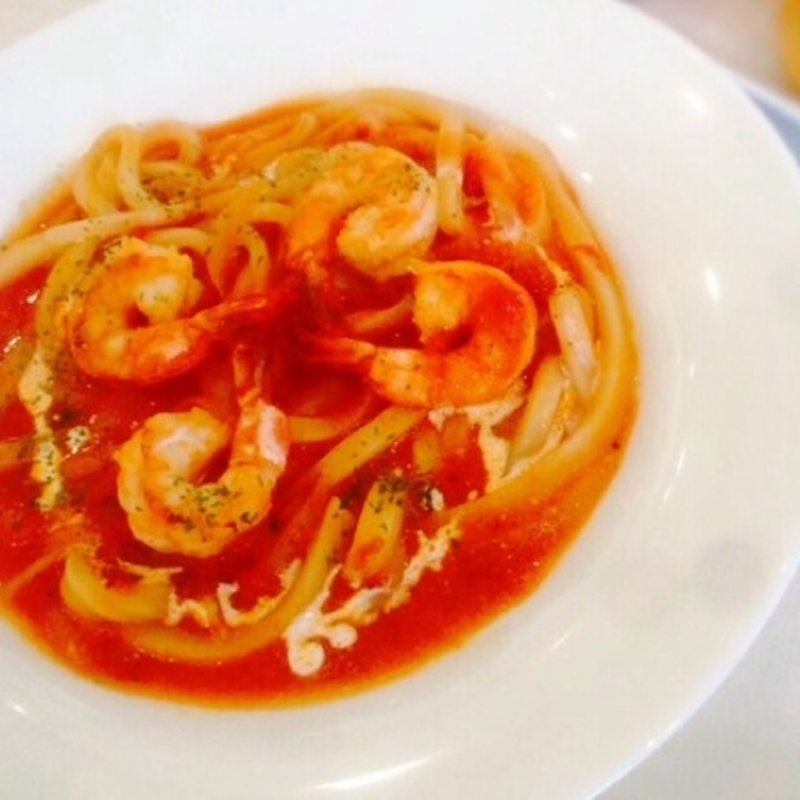 KEKKOI一押し洋風うどん(島おやつ専門店 SWEETS KEKKOI)