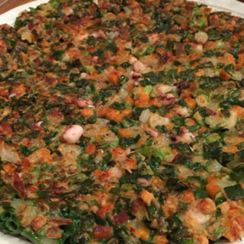 海鮮チジミ(梁の家新橋店)