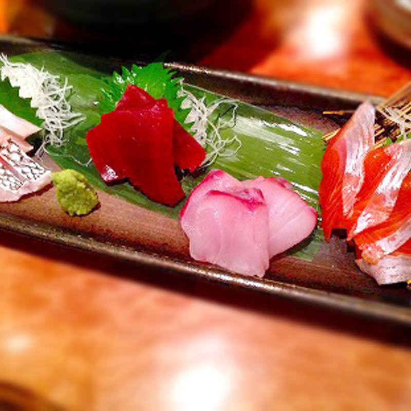 お刺身3点盛り(居酒屋 三盃)