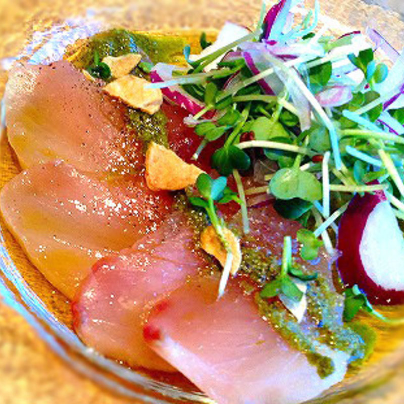 もち鮪のカルパッチョ(KICHIRI 横浜 （キチリ）)