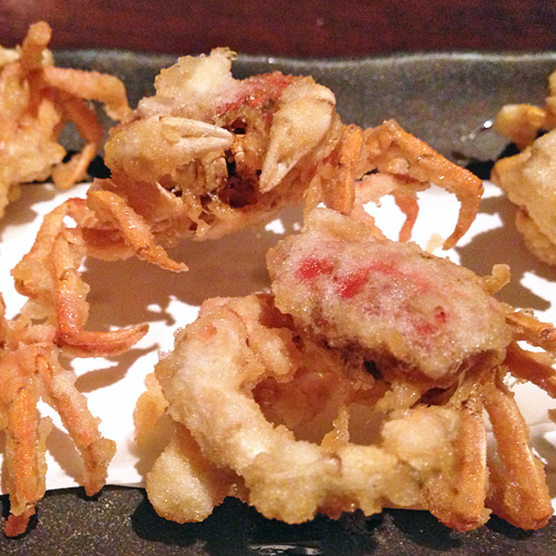 さわがに天ぷら(郷)