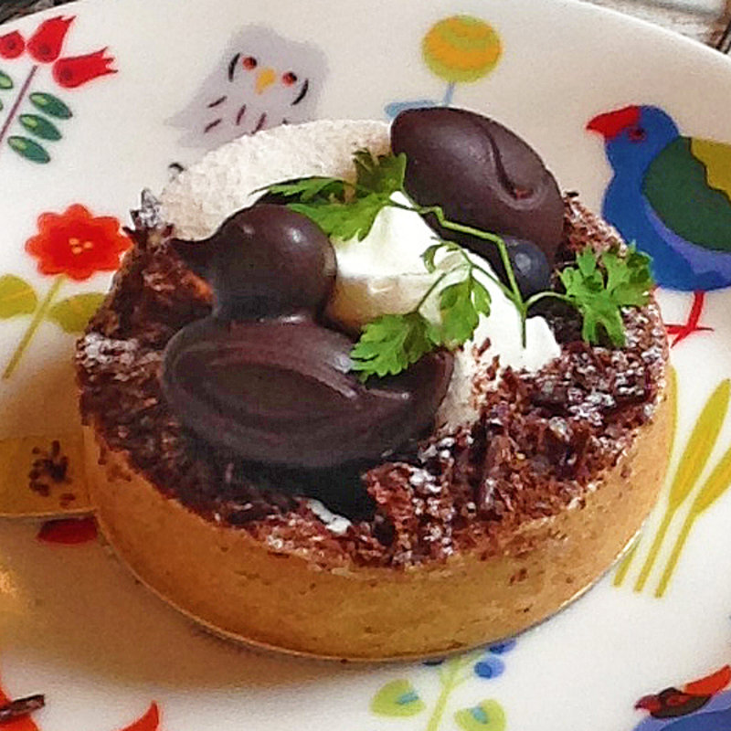 生チョコのタルト(ことりカフェ 表参道)