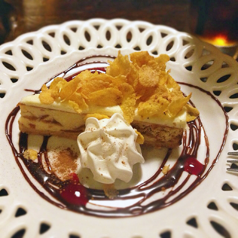 リンゴとシナモンのチーズケーキ(ライオンのいるサーカス )