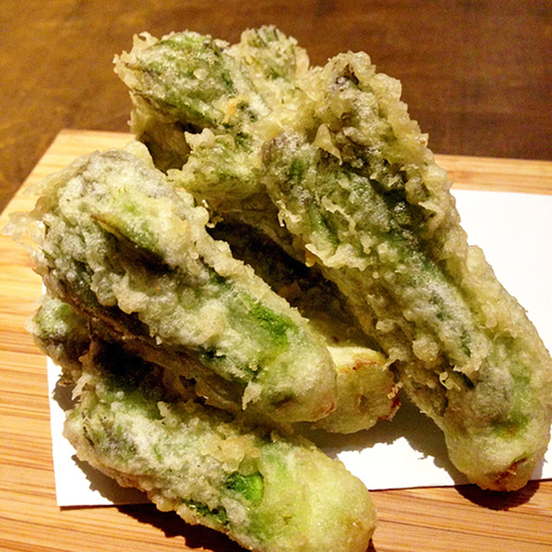 たらの芽天ぷら(フラノヴィータ)