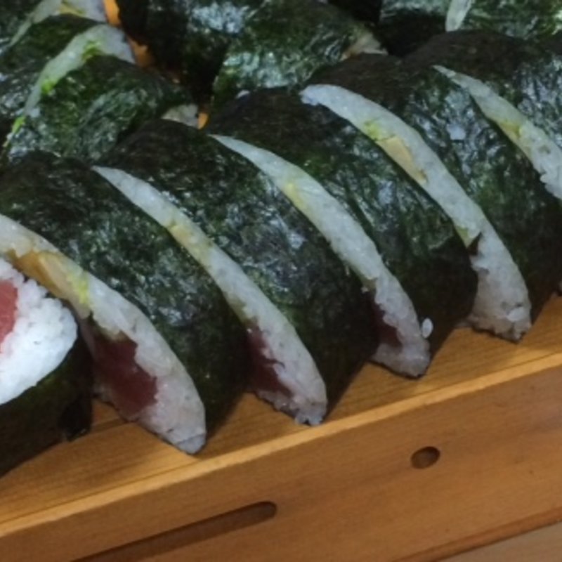 海鮮巻き寿司舟盛(山善寿司南五葉店)