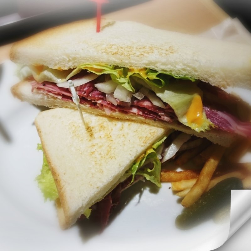 パストラミビーフサンド(Miyabi)