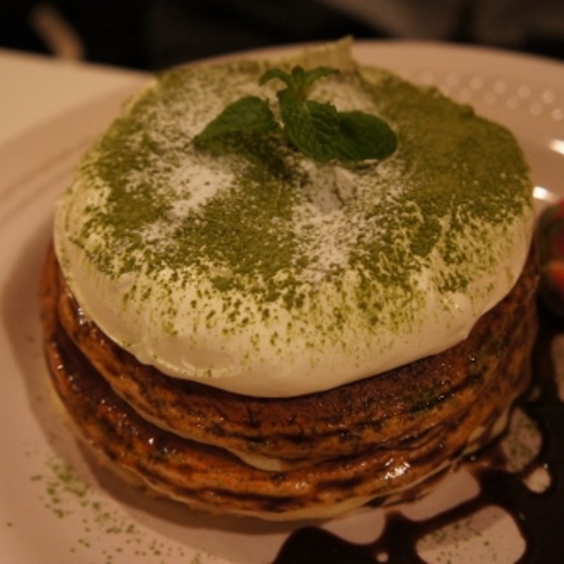 抹茶ティラミスパンケーキ(elk エルク 心斎橋本店)