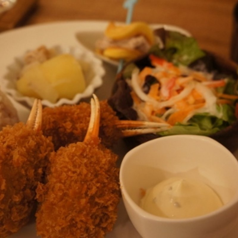 かに付爪フライプレート(はなむぐり )