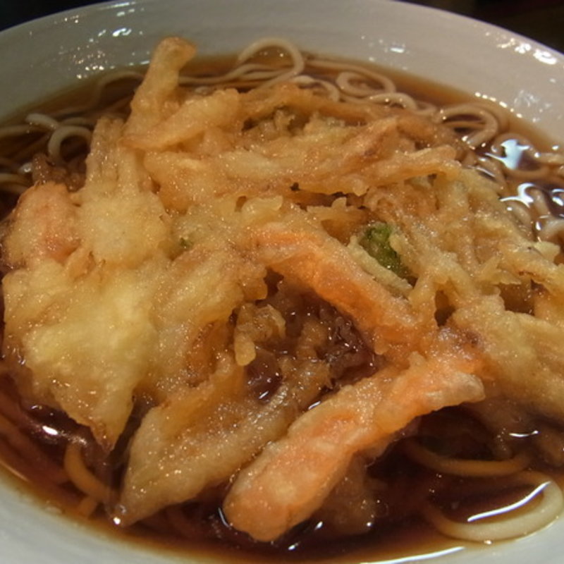 かき揚そば(名代 後楽そば)