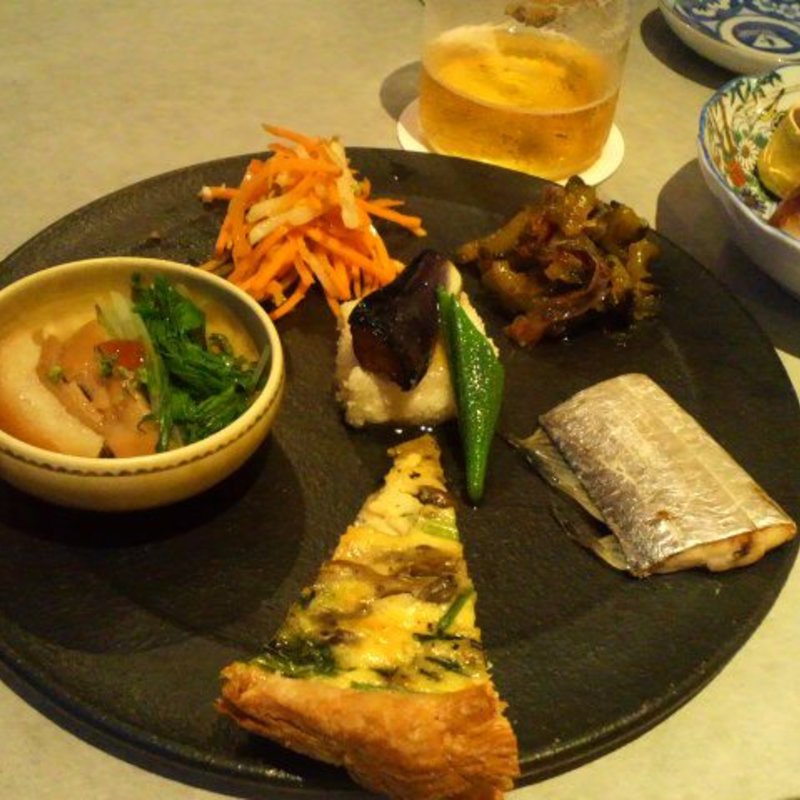 本日のおばんざい五種盛り(チャラン・ポラン（ＣｈａｒａｎＰａｕｌｉｎ）)