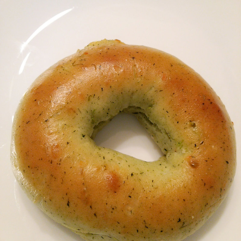 ほうれん草グラタンベーグル(JUNO CAFE JIYUGAOKA)