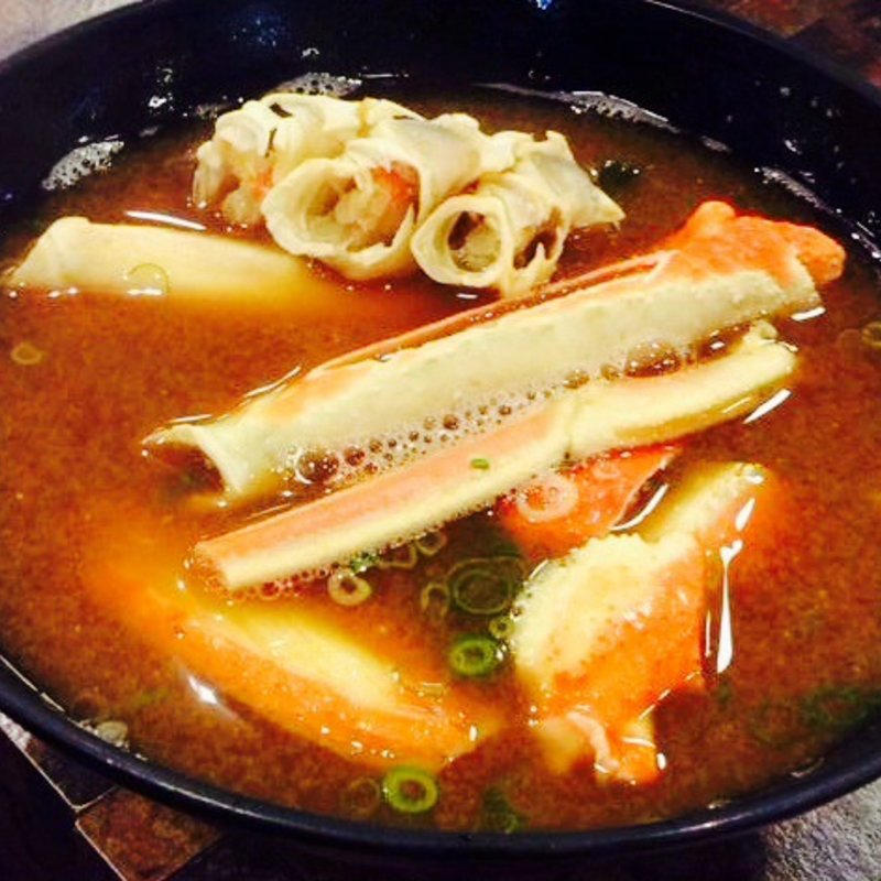蟹赤だし(すし道場 桑名店 )