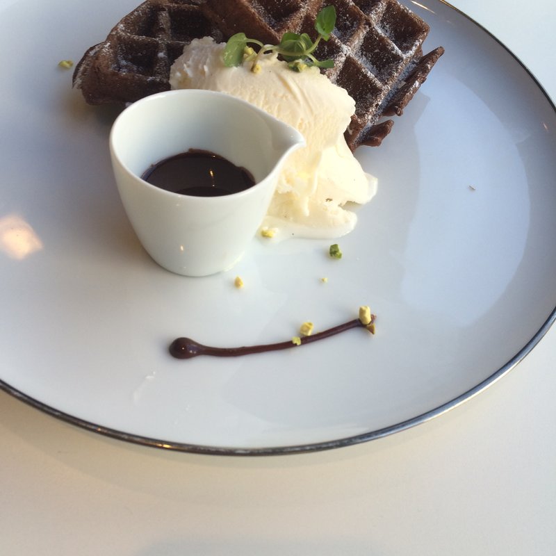 チョコレートワッフル（ハーフサイズ）(サンデージャム 原宿)