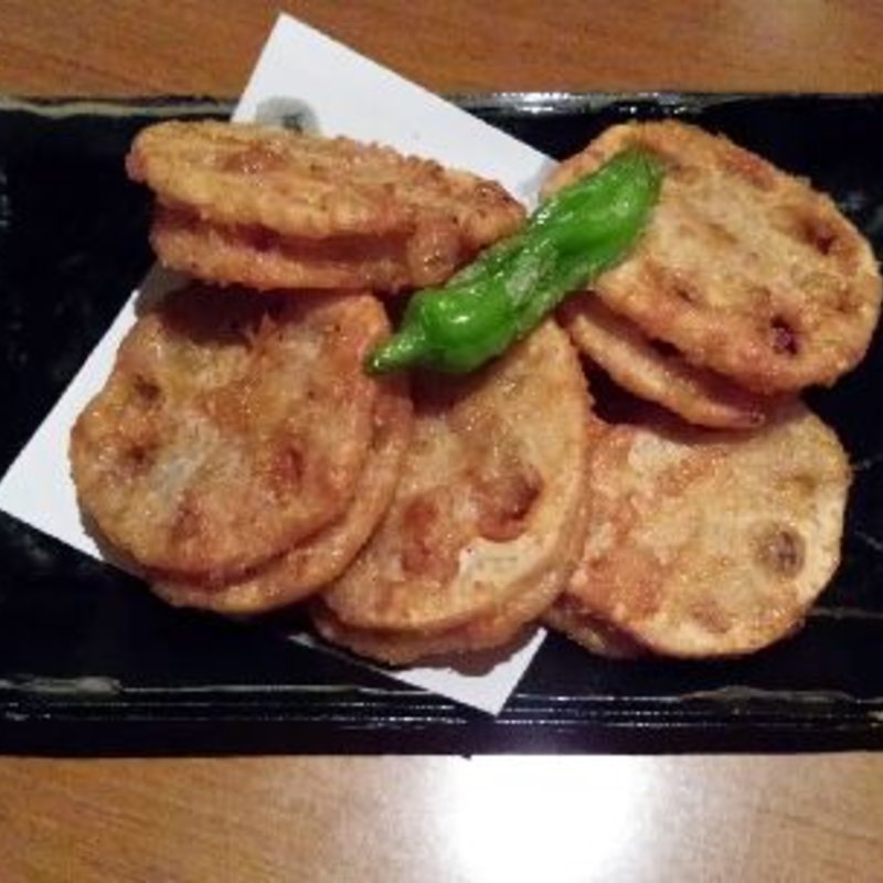 れんこん豚肉挟み揚げ(月の都 )