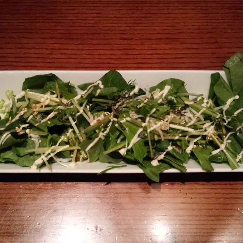 ホーレン草のやわらかサラダ(茶屋 草木万里野 上尾店)