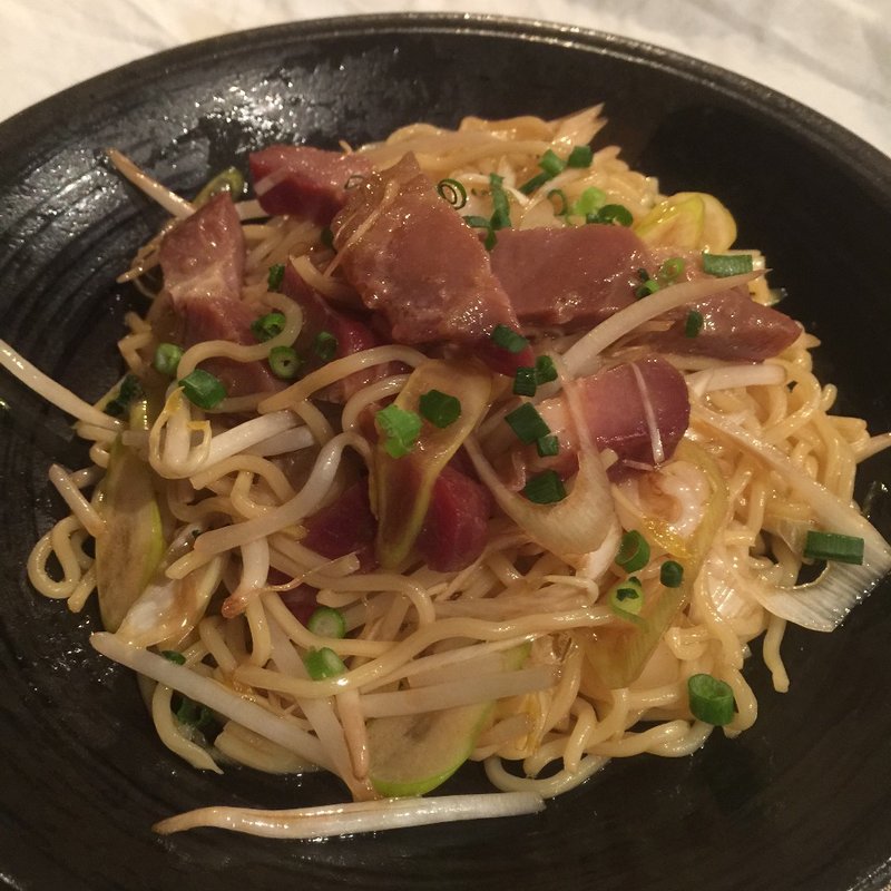 葱やきそば(山遊木)