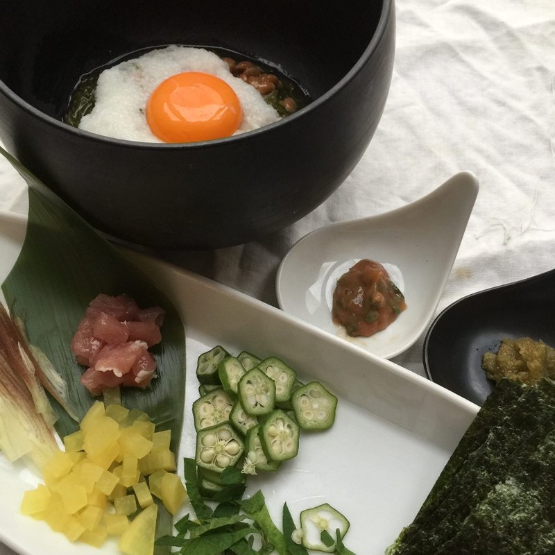 納豆とネバネバ爆弾(山遊木)