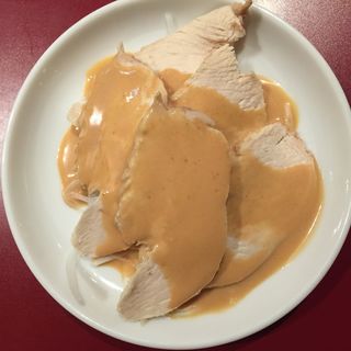 蒸し鶏(餃子の福包駒沢店)
