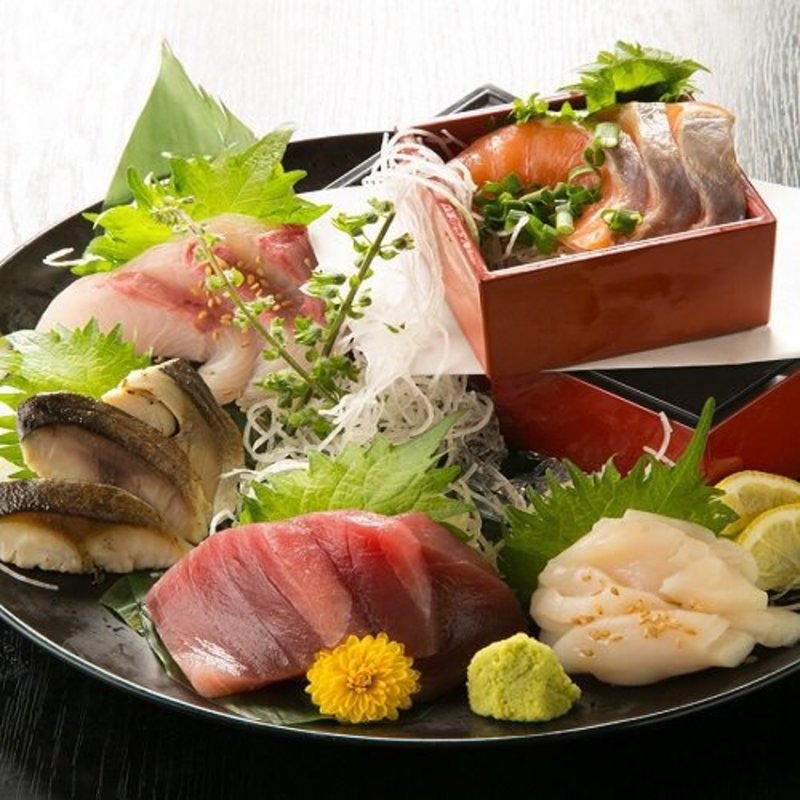 刺身5点盛り(個室Dining 楽 )