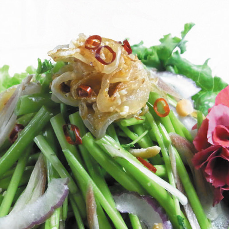 空心菜とピーナッツのベトナムサラダ(アジアンダイニング SAHARA 船橋店)