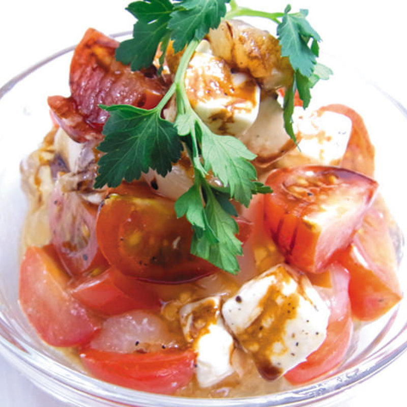 トマトクリームチーズのジュレマリネ(アジアンダイニング SAHARA 船橋店)