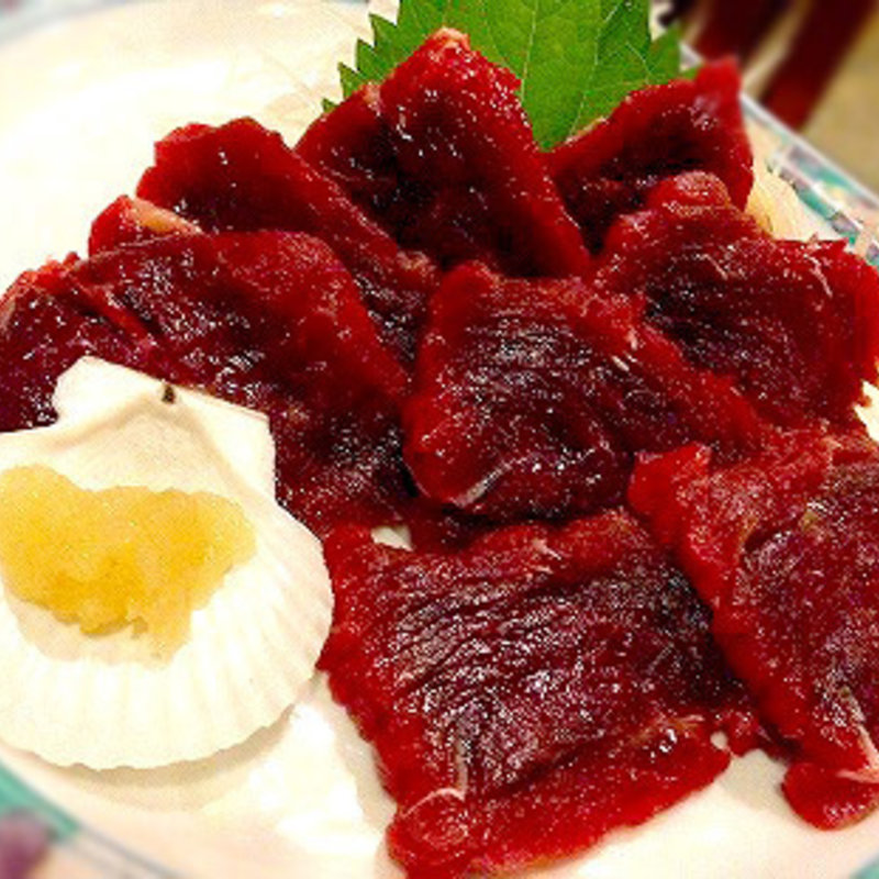 くじらのお刺身(心鮮)