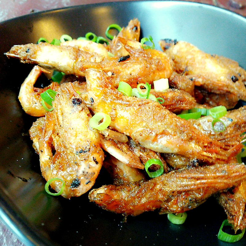 甘えびの炙りフリット(炭焼バル ラバーマ)