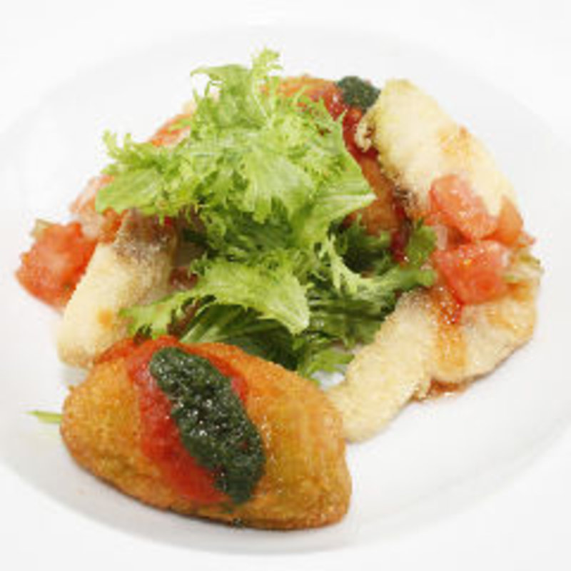 鱈と干し鱈のフリット(エルバルコ)