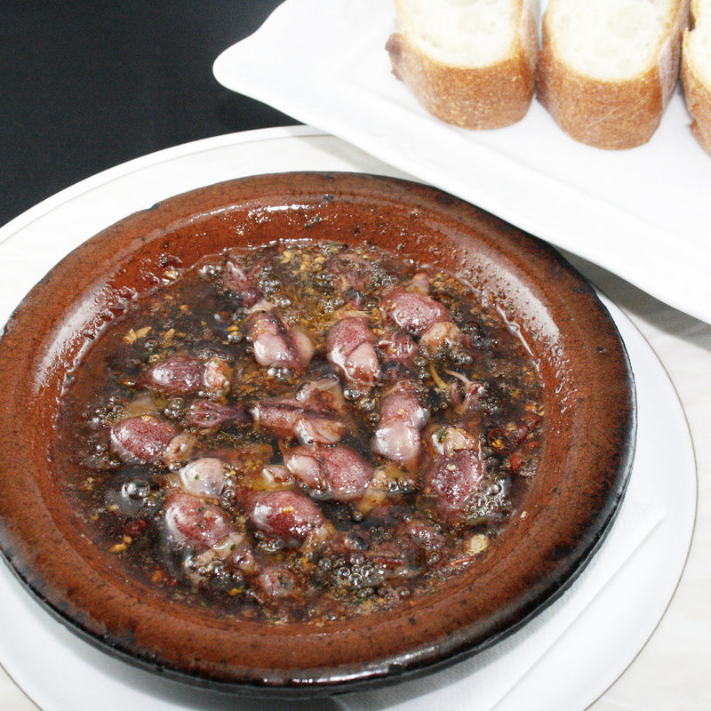 ホタルイカのアヒージョ(エルバルコ)