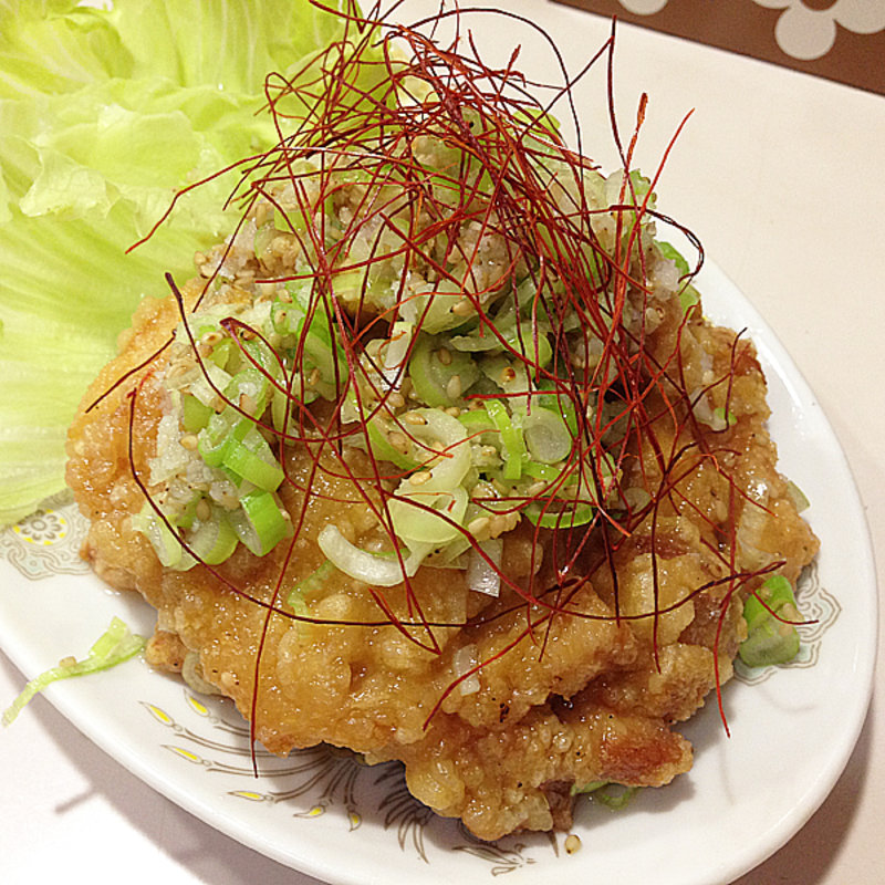 塩だれ唐揚げ丼(ラーメン太郎)