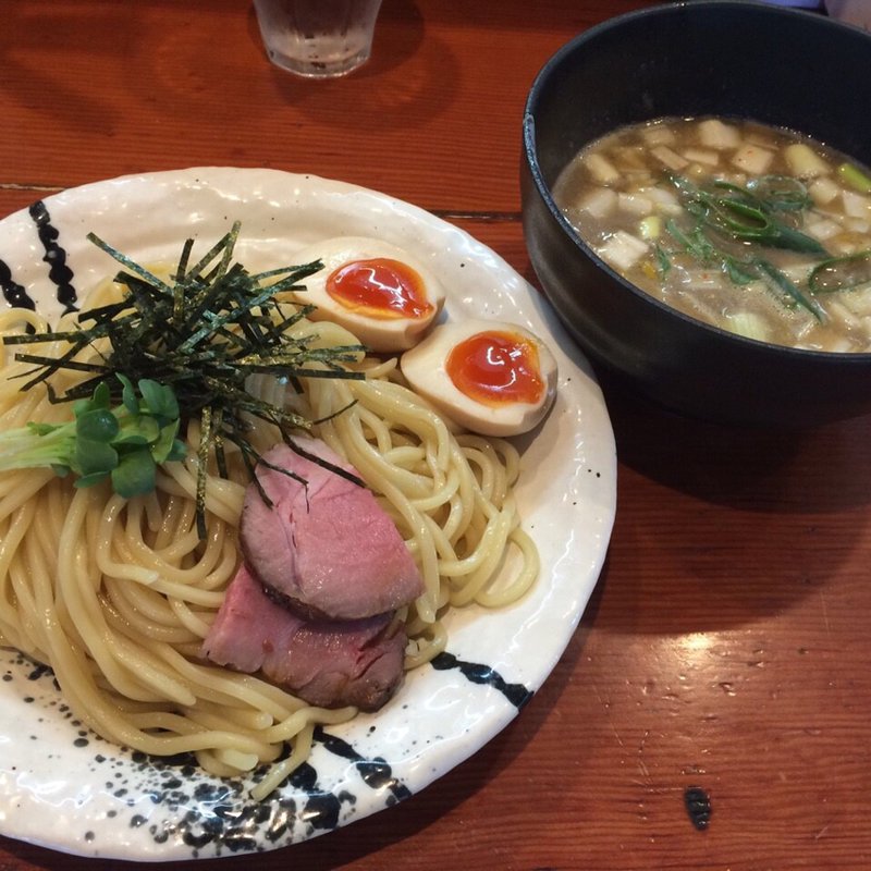 濃厚味玉つけ麺(ゆず風味)(麺処 しの助 )