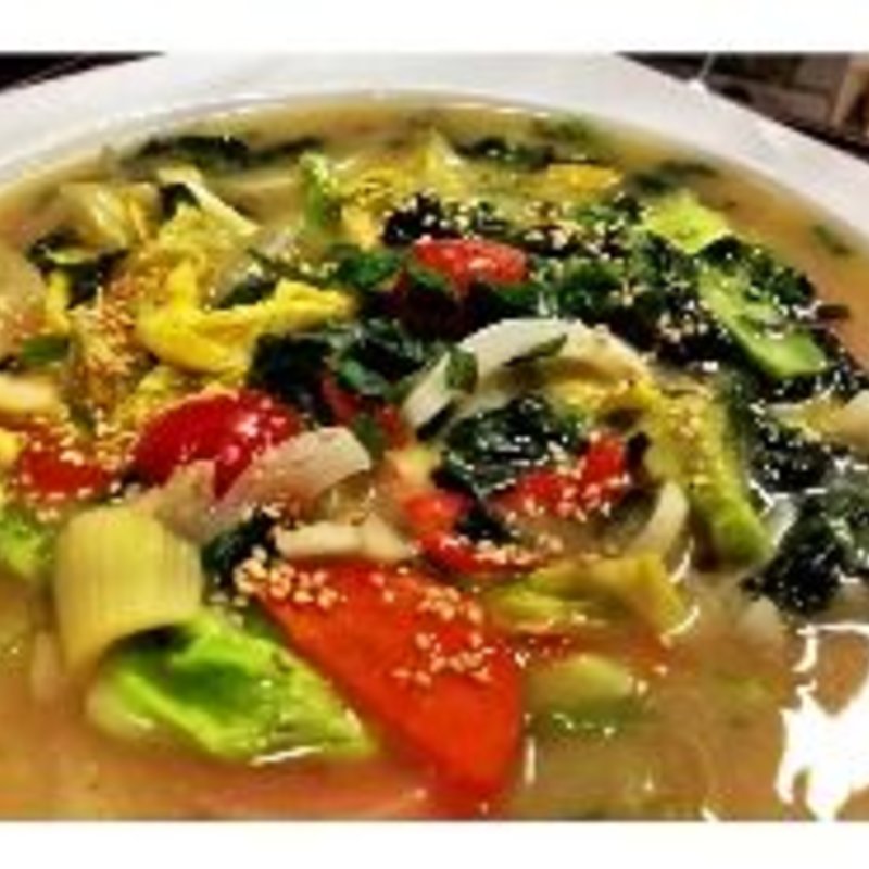 ガーリック炒めあんかけ風(セルロース無添加チーズの チーズタッカルビ & 骨まで食べれる 参鶏湯 GOMAmura)