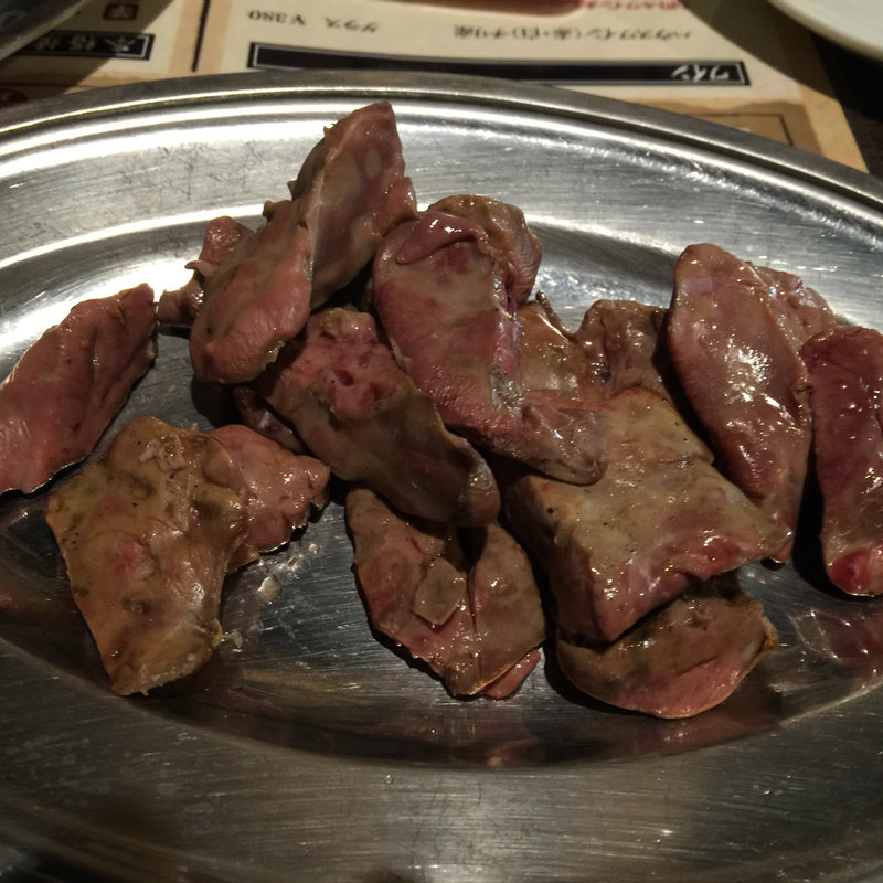 白レバーレア焼き(九州酒場 まる 藤沢店)