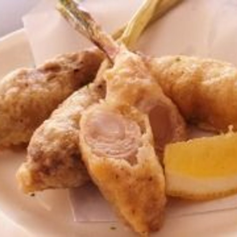 生姜とエシャロットの肉巻きフリット(ぱぷりか亭 （パプリカテイ）)