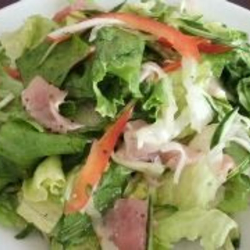 ミドリサラダ バジルドレッシング(ぱぷりか亭 （パプリカテイ）)