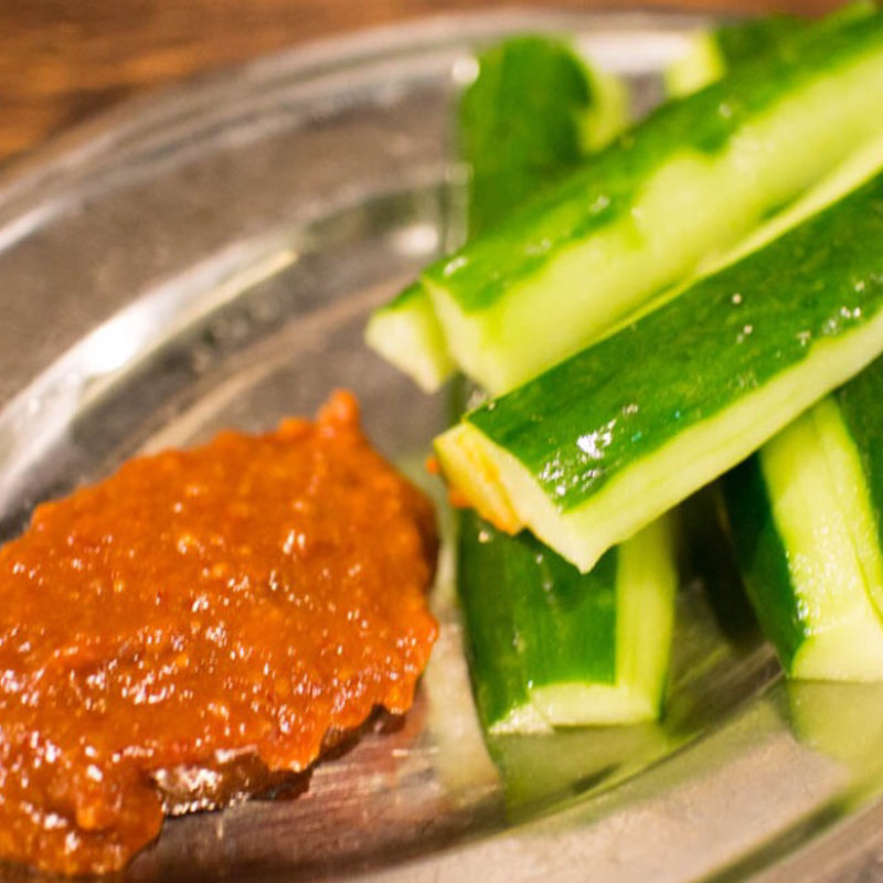 自家製ダレのきゅうり(九州酒場 まる 藤沢店)