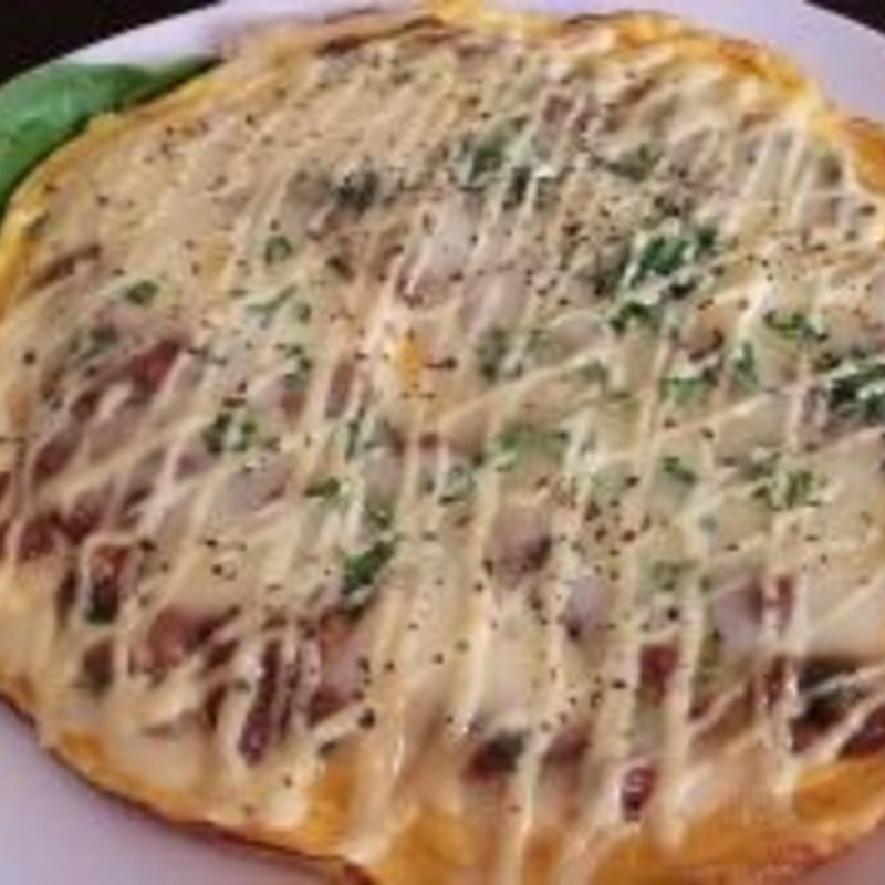 納豆チーズオムレツ(ぱぷりか亭 （パプリカテイ）)