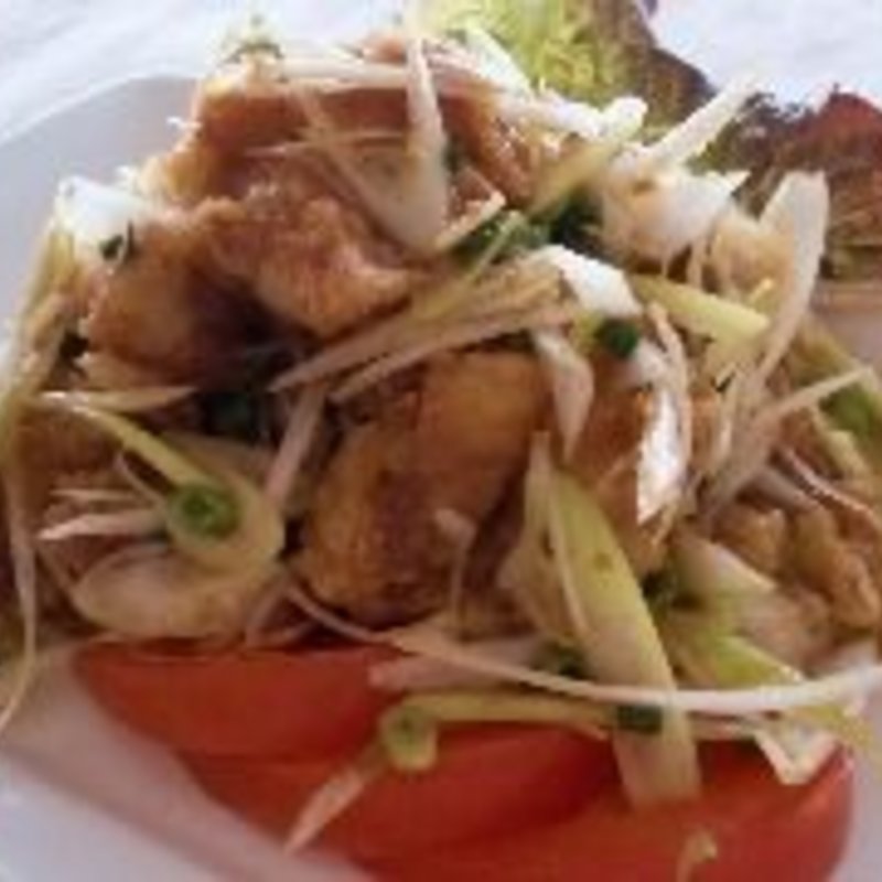 フライドチキン 葱まみれ(ぱぷりか亭 （パプリカテイ）)