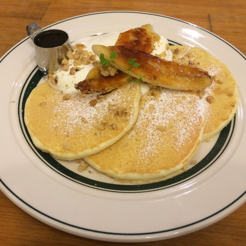 キャラメリぜバナナのパンケーキ(gram)