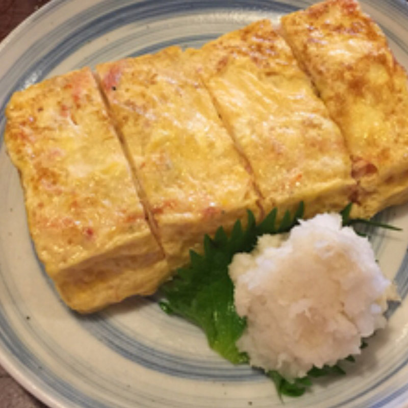 だし巻きたまご(手打蕎麦 賀久)