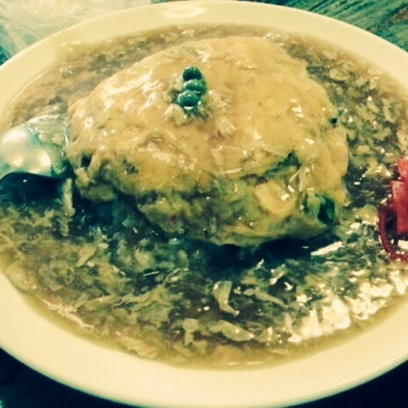 天津飯(萬世庵 )