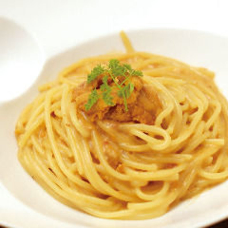 生ウニの濃厚クリームソース(PASTINOVA シャポー市川店)