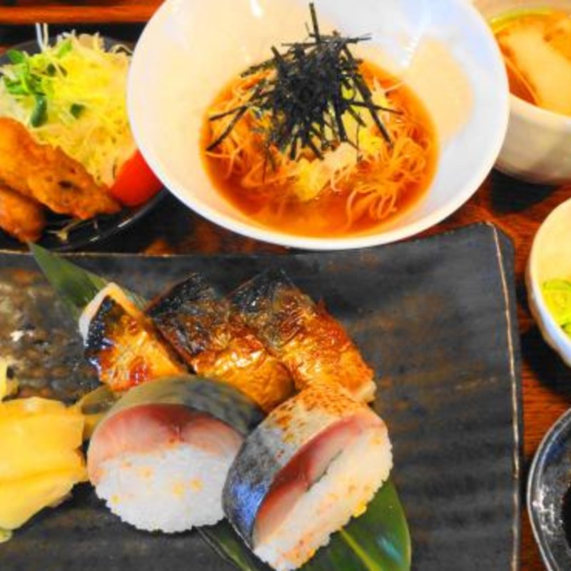 究極のとろさば寿司定食(SABAR 京都烏丸店 （サバー）)