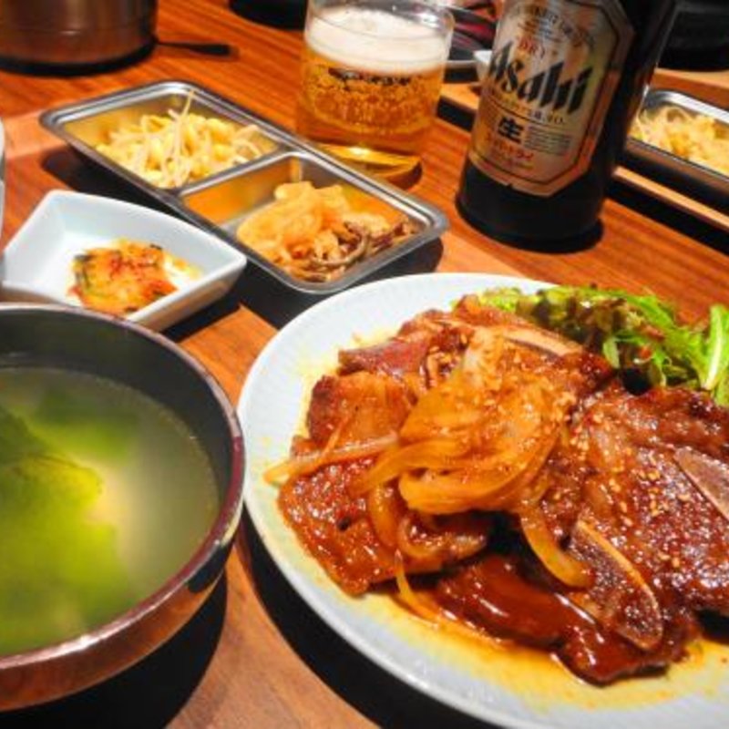 LAカルビ焼肉セット(南屋韓国食堂 )