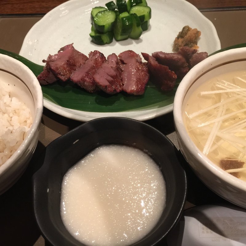 炭焼き 仙台牛たん定食(三代目 文治 本店 )