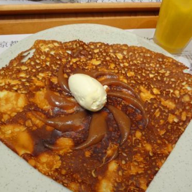 マロンクリームのクレープ(ブレッツカフェ クレープリー 新宿高島屋店)
