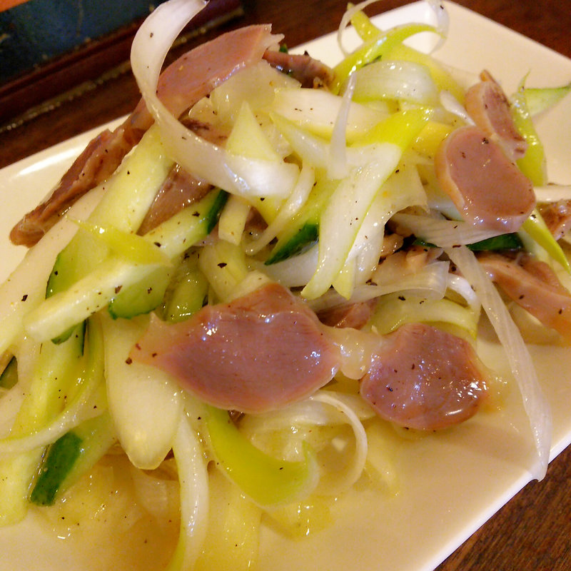 ねぎ砂肝(ファイヤードラゴン TOKYO 武蔵小山店)