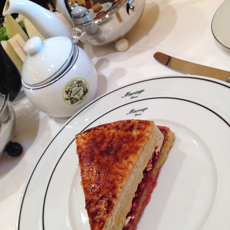 クリームブリュレ(マリアージュフレール 銀座本店 )